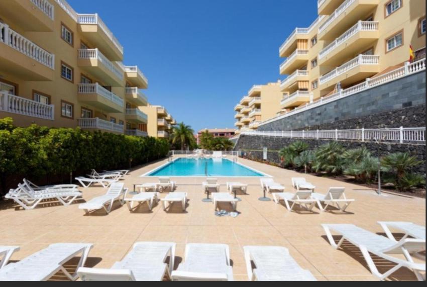 Ferienwohnung Palm-Mar Heated Pool,Parking,Air,Wifi Exterior foto